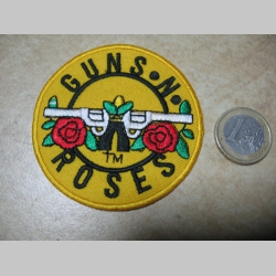 Guns n Roses nažehľovacia nášivka (možnosť nažehliť alebo našiť na odev)